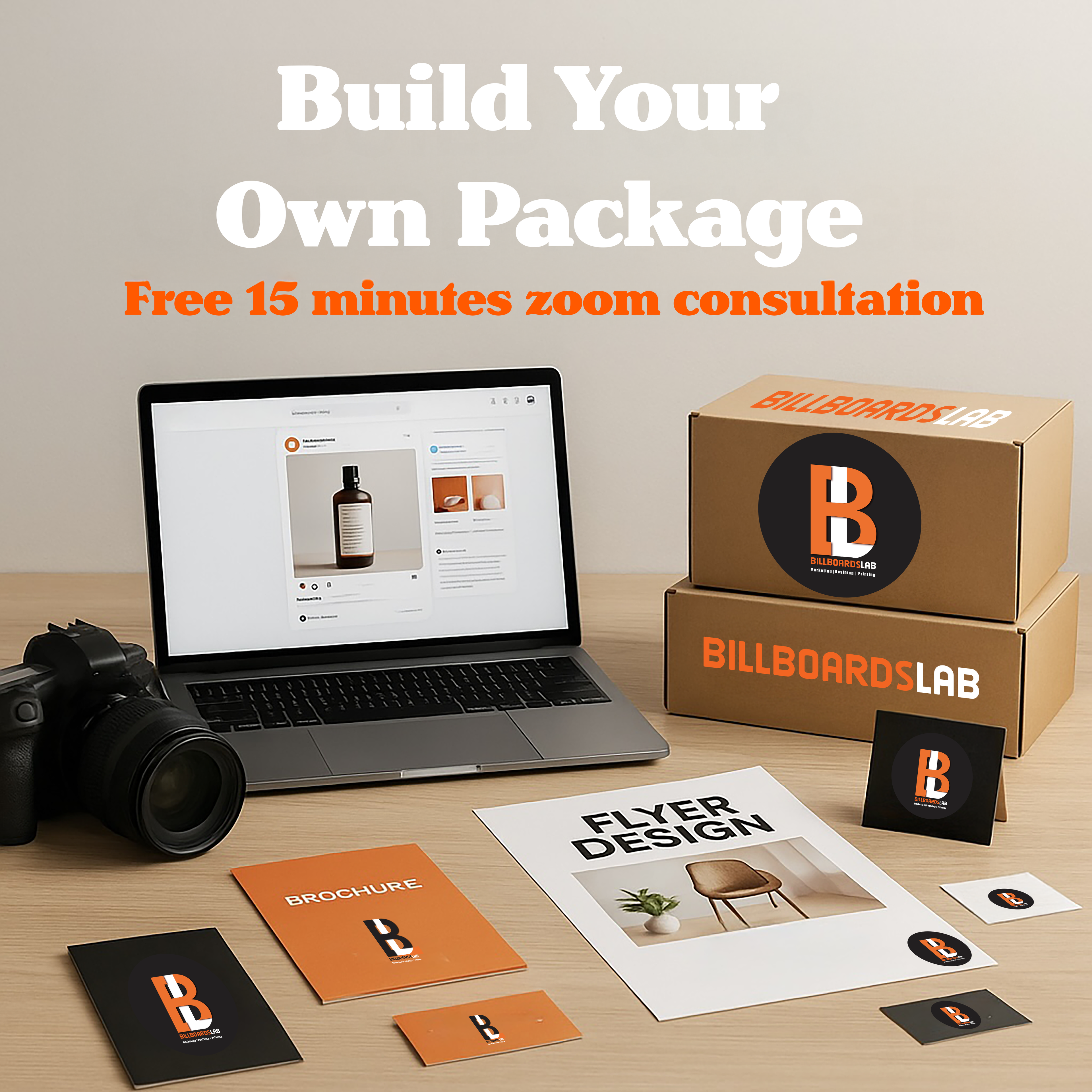 Build Your Own Package – Free 15-Minute Consultation